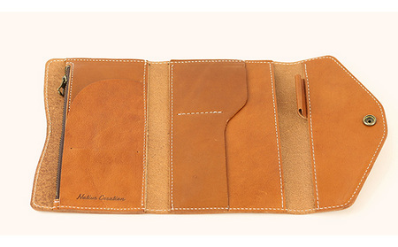 Native Creation マルチケース NC3707 全8色 栃木レザー【納期1～3カ月】 雑貨 日用品 ファッション小物  【ORANGE】