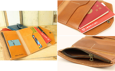Native Creation マルチケース NC3707 全8色 栃木レザー【納期1～3カ月】 雑貨 日用品 ファッション小物  【ORANGE】