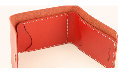 Native Creation カードケース NC3719 全8色 栃木レザー【納期1～3カ月】 雑貨 日用品 ファッション小物  【ORANGE】