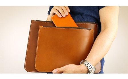 Native Creation クラッチバッグ NC3733 全8色 栃木レザー【納期1~3カ月】 雑貨 日用品 ファッション小物 【BLACK】