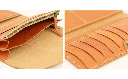 Native Creation 三つ折り長財布 NC3738 全8色 栃木レザー【納期1~3カ月】 雑貨 日用品 ファッション小物 【DARK BROWN】