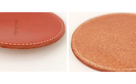 Native Creation コースター NC3740 全8色 栃木レザー【納期1～3カ月】 雑貨 日用品 ファッション小物  【OLIVE】