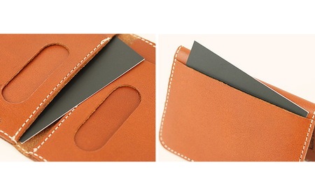 Native Creation パス・カードケース NC3717 全8色 栃木レザー【納期1～3カ月】 雑貨 日用品 ファッション小物  【BROWN】