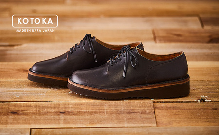  KOTOKA ( コトカ ) 婦人靴 一枚革 ダービー KTO2002L ( ブラック ) ファッション シューズ 雑貨 日用品 牛革 お洒落 レザーシューズ 快適 レディース  BN004 23.5cm