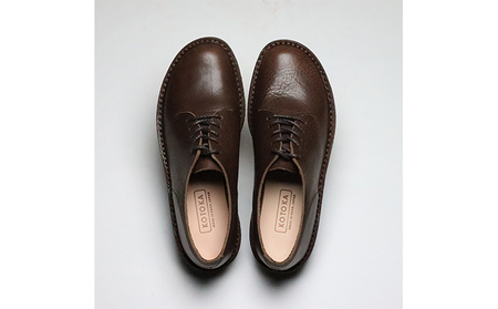 KOTOKA婦人靴 一枚革ダービー KTO2000L ダークブラウン ファッション シューズ 雑貨 日用品 BN004 23.5cm