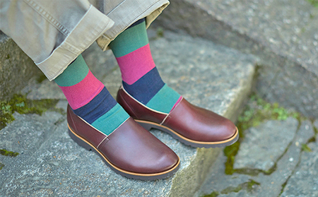 メンズ 本革 紳士靴 大和スリッポン KOTOKA（コトカ）古都 奈良 No.KTO-7770バーガンディ ファッション シューズ 気軽に履ける  BN003 25.0cm