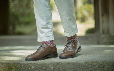 KOTOKA　 飛鳥ホールカット　ダークブラウン　 メンズ ファッション 靴 シューズ 栃木レザー KTO-4000  BN002 27.5cm