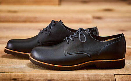 KOTOKA 足なりダービー 牛革 革靴 メンズシューズ KTO-3001 ブラック(紳士靴) 24.5cm