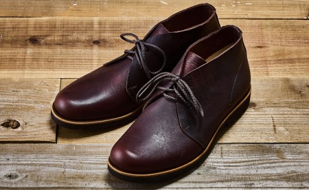 メンズ ブーツ 本革 紳士靴 吉野チャッカ 日本製 紐 シューズ KOTOKA 26.5cm