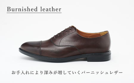 ORIGIO オリジオ 牛革ビジネスシューズ 紳士靴 ORG1000（ダークブラウン）【ファッション・靴・シューズ・革製品・革靴】 メンズ 男性 履き心地 日本製 国産別注レザー 柔らか 発色が良い 軽い EVA素材 アウトソール 3E  BN002 26.5cm
