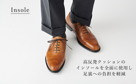 ORIGIO オリジオ 牛革ビジネスシューズ 紳士靴 ORG1000（ライトブラウン）【ファッション・靴・シューズ・革製品・革靴】 26.0cm