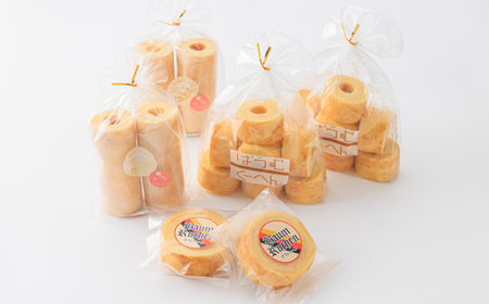 バウムクーヘン　3種類　各2個(メープル)_菓子・スイーツ 焼き菓子  _【1523899】