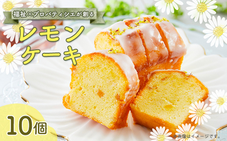 レモンケーキ　10個入り_菓子・スイーツ ケーキ  _【配送不可地域：離島】【1522085】