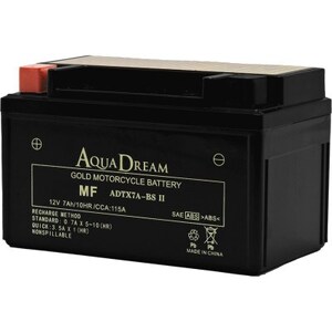 AQUADREAM GOLD バイク用バッテリー 液入充電済 ADTX7A-BS II 1個【配送不可地域：沖縄県】【1641488】