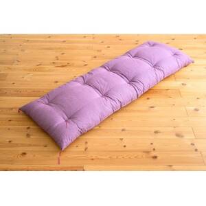 紬ローズパープル3人掛け用ごろ寝座布団【1633323】