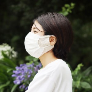 奈良県産　シルクで潤うマスク(絹100%)　3枚セット【1126140】