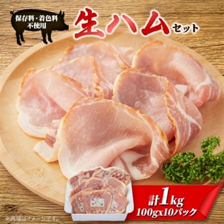 ゴールド・シー食品の生ハムセット(10袋)_肉 ハム 豚肉   肉  豚肉 _【配送不可地域：離島】【1331211】