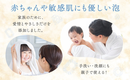 【全4回定期便】無添加　泡の石けんボディソープセット　＜無添加生活シリーズ＞ ※北海道・沖縄・離島への配送不可