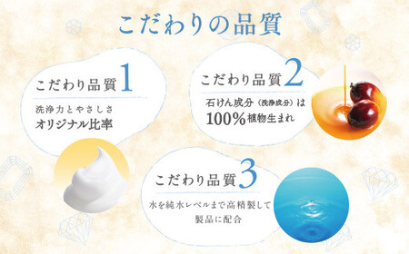 無添加 泡の石けんボディソープセットB 〈無添加生活シリーズ〉 ※離島への配送不可