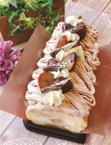 期間限定!!モンブランロールケーキ&サクほろプレジールクッキー ※離島への配送不可