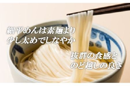 AE-34.【あの大統領も食べた】一筋縄そうめん・細平めん詰合せ