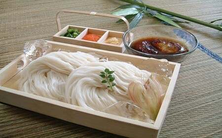 FG-18.【究極を越えたプレミアムそうめん】三輪素麺　天の川　8kg　徳用木箱