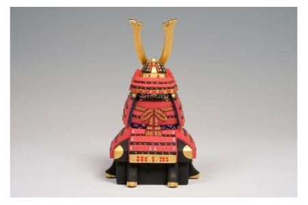 PCD-4.【端午の節句のお祝いに】奈良一刀彫 五月人形 具足 4号