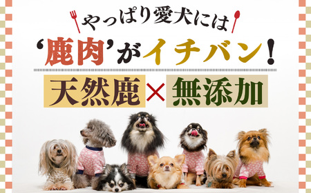 ヒューマングレード 愛犬用 【 鹿肉工房 】 自社製造 無添加 レトルト 5点 セット |  犬 鹿肉 