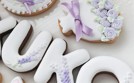 アニバーサリーに♡お色一色選べるアイシングクッキーセット | lis blanc クッキー 焼き菓子