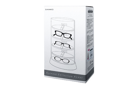 アイコレクタワー | タワー型 メガネ コレクションケース シンコハンガー株式会社 