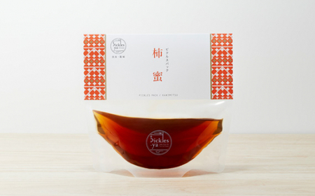 奈良づくし ／ SONAS 柿シロップ 天然の羊羹 ピクルスパック カレー風味 奈良県 御所市
