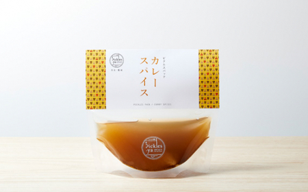 奈良づくし ／ SONAS 柿シロップ 天然の羊羹 ピクルスパック カレー風味 奈良県 御所市