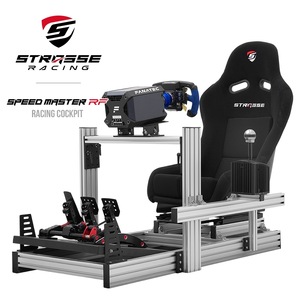 STRASSE SPEED MASTER RF レーシングコックピット シート付 ／ コスティック ベースフレーム 高剛性 バケットシート アルミフレーム 公式ライセンス商品 奈良県 御所市