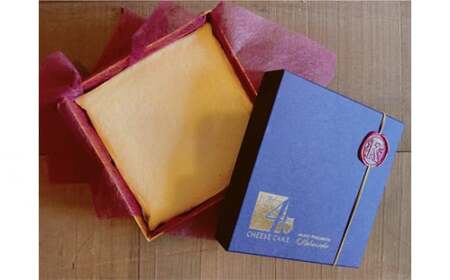 （冷凍） ベイクドチーズケーキ ／ 4KAKU produced スイーツ エダムチーズ クッキー生地 奈良県 御所市