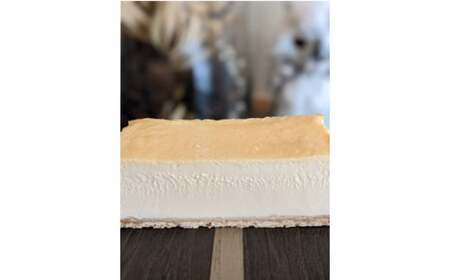 （冷凍） ベイクドチーズケーキ ／ 4KAKU produced スイーツ エダムチーズ クッキー生地 奈良県 御所市