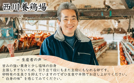 【定期便3か月】（常温）美人たまごMサイズ　30個×3回 ／ 西川養鶏場 生卵 鶏卵 タマゴ 特産品 奈良県 御所市