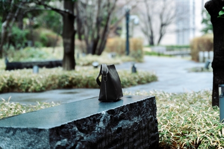 グラブ革 ボディバッグ ブラック｜グラブ グローブ 野球 レザー バッグ [2652]