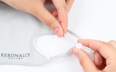 FEISHU MASK(フェイシュマスク) 2枚入り×5セット ＜ライトグレー＞ [2165]