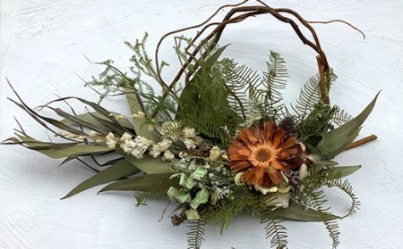 2636 5198 ドライフラワーリースc 奈良県香芝市 ふるさと納税サイト ふるなび