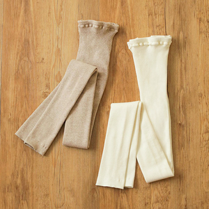 シルクふぁみりぃ人気スパッツ2枚セットC 生成×ベージュ杢  [2772]