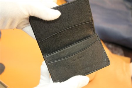 ReLEATHeR （リレザー）名刺入れ＜パッチワーク×ブラック＞ [2032]