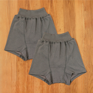 マタニティにも！ショーツ2枚セットD [アースグレー／Lサイズ]  [2763]