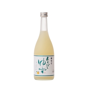 梅乃宿 あらごしゆず 720ml ／ お酒 リキュール ギフト 贈り物 プレゼント 人気 メーカー直送 柚子 デザート ロック ストレート 奈良県 葛城市