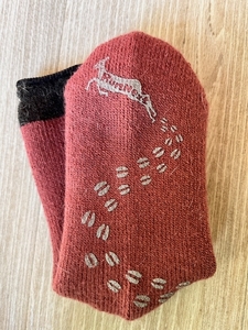 RunNext アンゴラ入り あったか ソックス ガーネット / ランネクスト 防寒 保温 ウォーキング スキー ツーリング 靴下 奈良県 葛城市【next038】