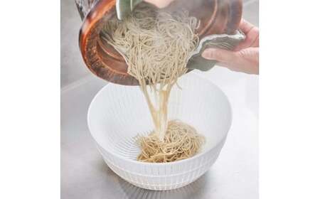 米とぎにも使える ザル ボウル 6点セット LBK-10 ブラック ／ キッチン用品 調理器具 耐熱 重ねて収納 コンパクト ライクイット like-it 奈良県 葛城市【like021-6】