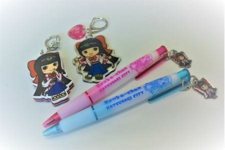 蓮花ちゃんグッズセット／ゆるキャラ　ご当地キャラ　ゆるキャラグッズ　ご当地キャラグッズ【kckk001】