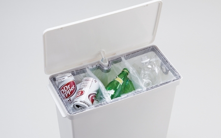 オルア25スリム タテ型 分別ペダル ペール 【like004】