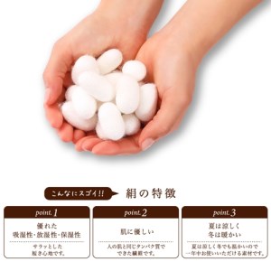 絹のおもてなし　おやすみシルク着圧ハイソックス／靴下　着圧　ハイソックス　シルク　レディース　婦人　美肌ケア　美容　就寝　リラックス【mika006A】