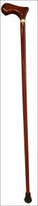 ステッキ　杖　レディース　Ｍサイズ　ブラウン　樫の木使用／道の駅　かつらぎ　つえ　木製　おしゃれ　奈良県　葛城市