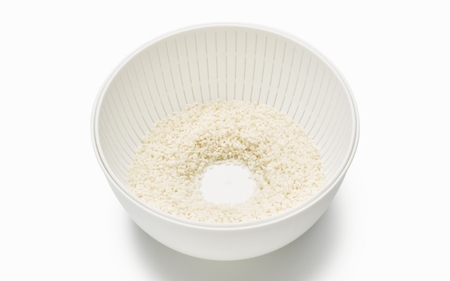 米とぎにも使える ザル ボウル 6点セット LBK-10 ホワイト / キッチン用品 調理器具 耐熱 重ねて収納 コンパクト ライクイット like-it 奈良県 葛城市【like021-3】